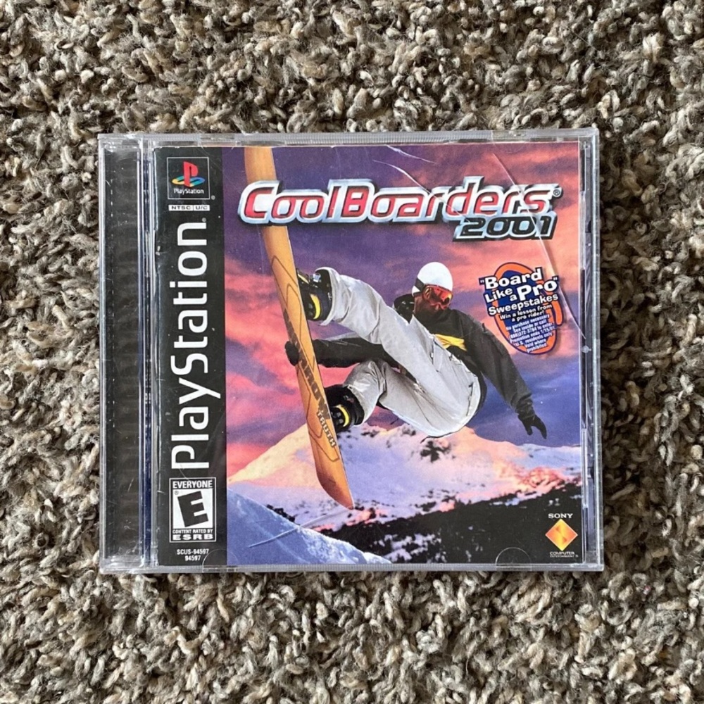 2001 Cool Boarders PlayStation Game